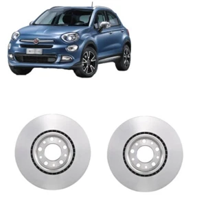 Kit 2 dischi freno originali anteriori per Fiat 500X 1598CC benzina 81kW 110Cv  - Imagen 1 de 4