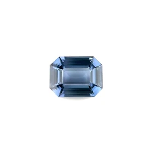 Fine NATURAL 1.36ct Violet Blue Spinel Octagon Emerald Cut 7.5x5.8mm Gemstone VS - Picture 1 of 3