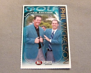 Tarjeta de golf All Sports Magazine Phil Mikelson 2004 - Imagen 1 de 2