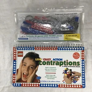 Klutz Lego Crazy Action Contraptions Book and Technic Pieces 1998 NEW SEALED - Picture 1 of 5