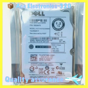 Dell 1.2TB 6G 10K 2.5" SAS 0T6TWN T6TWN HDD HARD DRIVE HUC101212CSS600 - Picture 1 of 4