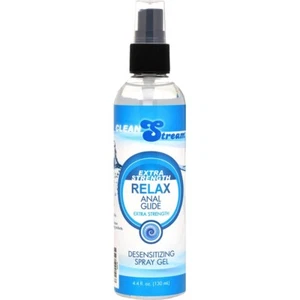CleanStream RELAX EXTRA STRENGTH Anal Lubricant Desensitizing Ass Lube 130ml - Picture 1 of 6