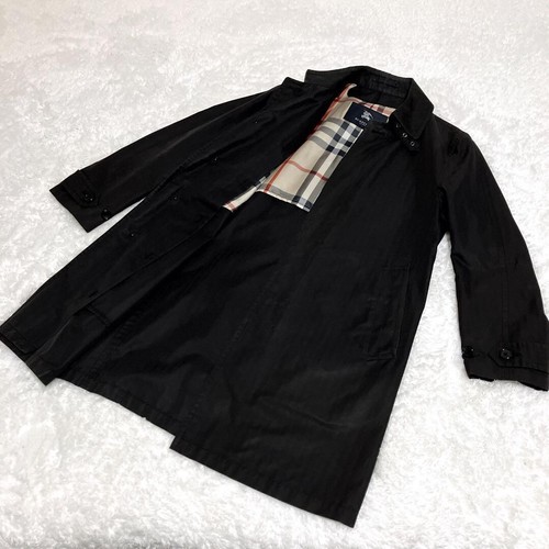 BURBERRY LONDON BBB45 326 09 Cappotto Collo Soutien M Nero Entic Uomo