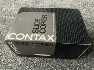 NEW Contax Slider Copier Attachment For 35mm SLR Single Lens Reflex Camera - Picture 1 of 15