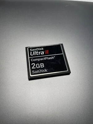 📀SanDisk 2GB Ultra II CF Compact Flash Memory Card - Image 1 of 3