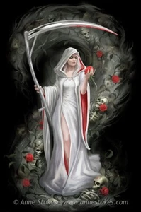 ANNE STOKES ART - LIFE BLOOD REAPER 3D PICTURE PRINT 300mm x 400mm - Picture 1 of 2