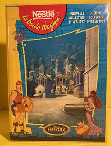 Disney Nestle Hercules Magic Ball Vitrine Figuren Komplettsatz Französisch Promo - Bild 1 von 17