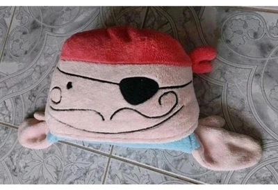 Kuscheldecke Plüschdecke Einschlagdecke Blau Piratmotiv Kinder Winterdecke - Bild 1 von 4