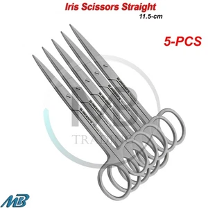 Surgical Dissecting Operating Iris Scissors Tissues Gum Suture Dental Shears - Picture 1 of 5