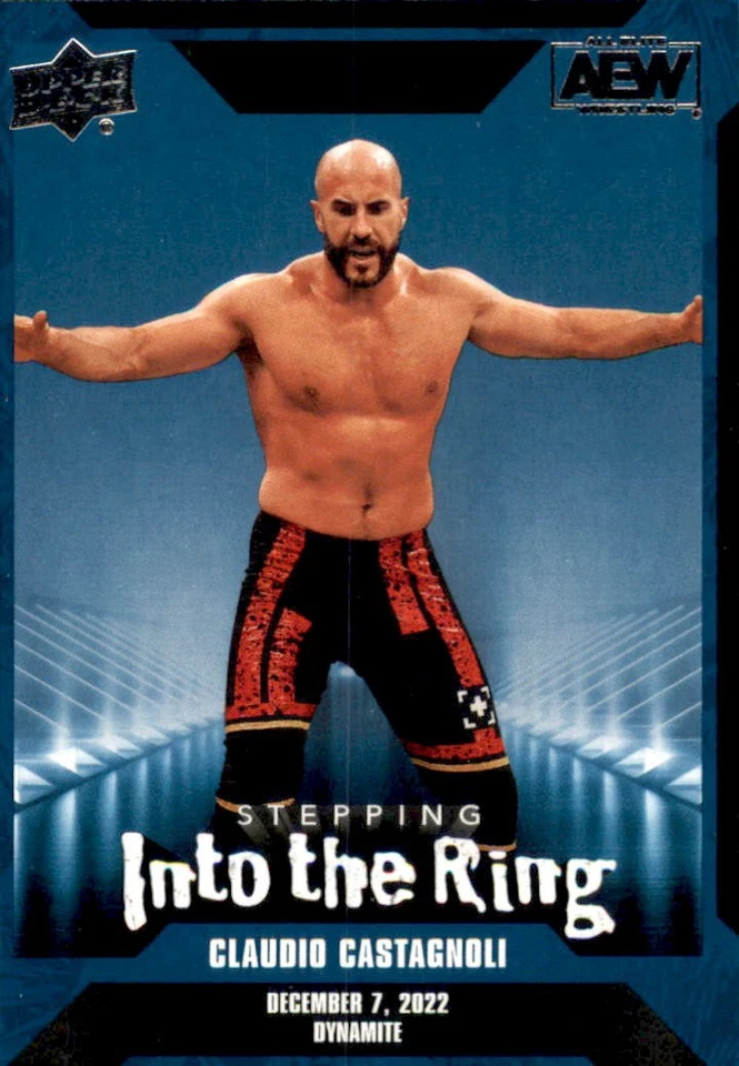 2023 Upper Deck AEW Stepping Into the Ring Insert Cards Pick from List - Image 1 of 1