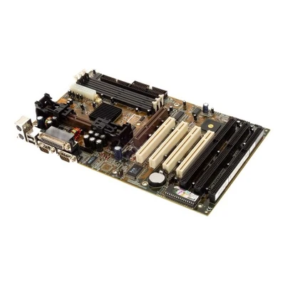 Scheda Madre PCPARTNER BXA828D 35-8828-02 SLOT1 SDRAM AGP PCI ISA ATX - Image 1 of 3