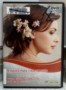Peinados Para Toda Ocasión DVD Trenzas y Peinados Día y Noche Spanish Hair Style - Picture 1 of 3