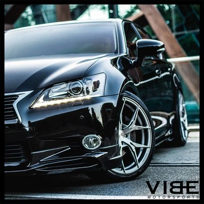 19" ROHANA RFX5 TITANIUM CONCAVE WHEELS RIMS FITS LEXUS GS350 GS450H GS460 - Image 1 of 4