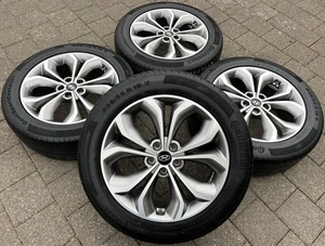 4 ORIGINAL 19" ALU SOMMERRÄDER HYUNDAI SANTA FE 235/55R19 101V FREIHAUS - Bild 1 von 11