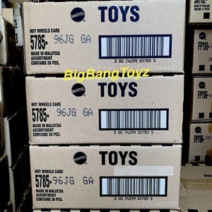 Hot Wheels 2025 Case G Short Card Carton Box 36pcs Assortment Mainline 5785 New - Picture 1 of 2