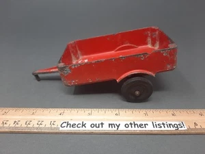 Vintage Cast Aluminum 6" Wagon Trailer Silk Toys Rare Oliver John Deere Ertl - Picture 1 of 7