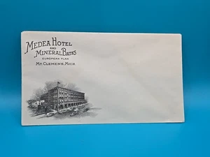 Vintage Rare Envelope Medea Hotel & Mineral Baths Mt. Clemens MI - Picture 1 of 4