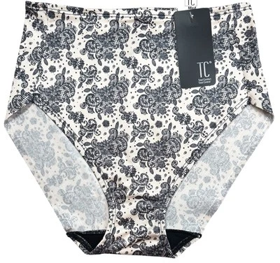 Женские формирующие короткие трусики TC FINE INTATES розовые кружевные средний размер размер XL - Изображение 1 из 4