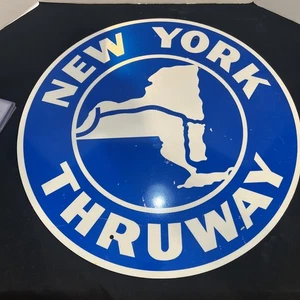 "Letrero de autopista del estado de Nueva York 24"" original" - Imagen 1 de 2