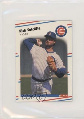 1988 Fleer Classic Miniatures Box Set Rick Sutcliffe #71 - Image 1 of 2