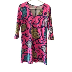 Lilly Pulitzer Medium Clarke Leaves in the Breeze Kleid - Bild 1 von 6