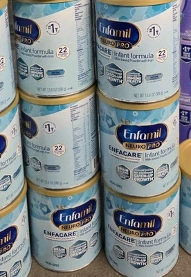 ENFAMIL NEUROPRO ENFFACARE 13,6 OZ POLVO - 6 LATAS caducan 31/12/2025 y posteriores Foto 1 de 2