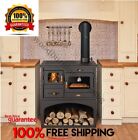 Cooking Wood Burning Stove Oven Cast Iron Top Cooker Prity 1P34 10kw.