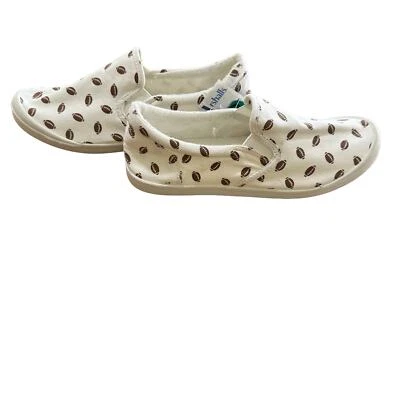 Zapatos de fútbol Isaac Mizrahi New York Rossi de lona sin cordones, para mujer talla 8, nuevos Foto 1 de 4