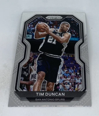 2020-21 Panini Prizm #30 Tim Duncan - San Antonio Spurs - Image 1 of 2