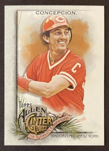 Topps Allen & Ginter Dave Concepción 2022 impresión corta SP #322 - Imagen 1 de 2