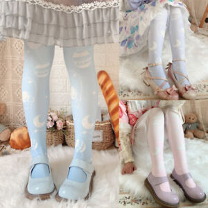 Over Knee Stockings Gradient Thigh High Socks Cartoon Cute Lolita Accessory