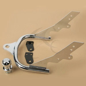 Chrome Trailer Hitch W/ Ball Fit For Harley Davidson Road King Electra Glide US - Picture 1 of 13