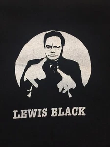 Lewis schwarz Komiker Komödie Konzert Tour Show T-Shirt Tee Large - Bild 1 von 4