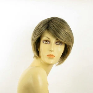 Short Wig for women wick golden brown ref FRANE 1bt24b PERUK - Picture 1 of 9