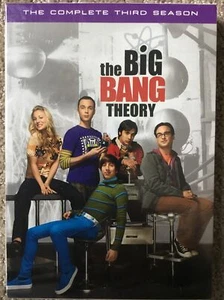The Big Bang Theory: The Complete Third Season DVD, 2010, 3-Disc Set, New - Picture 1 of 2