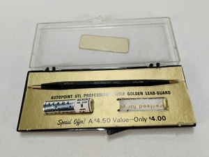 Protector de plomo dorado profesional UTL Autopoint de colección doble extremo H - Imagen 1 de 3