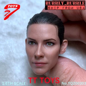 1/6 WASP weiblicher Kopf Skulptur für 12" TBLeague Phicen Jiaou Hot Toys Figur ☆USA☆ - Bild 1 von 9