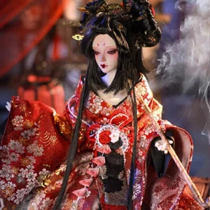 1/4 BJD Puppe Resin Joints Doll Full Set Sexy Kurtisane Exquisites Gesicht Make-up Spielzeug - Bild 1 von 10