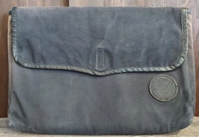 Duluth Pack Safari Maletín Mensajero Hecho en EE. UU. Lona Bolso para Laptop Negro  Foto 1 de 4