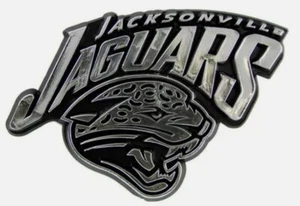 Jacksonville Jaguars Retro Silver Auto Emblem (ProMark) - Picture 1 of 1