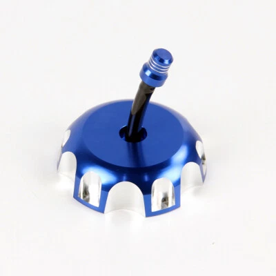 Billet Gas Fuel Tank Cap Cover For Yamaha WR250F WR450F 2003-2014 with relv pipe - Изображение 1 из 4