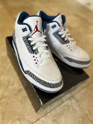 Talla 10.5 - Air Jordan 3 Retro 2011 True Blue  Foto 1 de 4