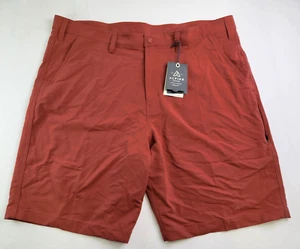 Alpine Design Mens Terra Cotta Trail Head Tech 10" Inseam Shorts Size 44 Pockets - Picture 1 of 7