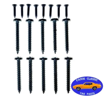 Винты основание и колодка для подлокотника 64-72 GM A-Body GTO F85 Cutlass Chevelle набор из 18 предметов 262 - Изображение 1 из 4