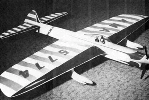Aereo modello radiocomandato Continental C/L Stunter 55" apertura alare piani e modelli stampati - Foto 1 di 2