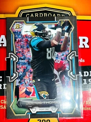 2015 Bowman Black Jacksonville Jaguars Football Card #V34 Julius Thomas V928 - Image 1 of 2