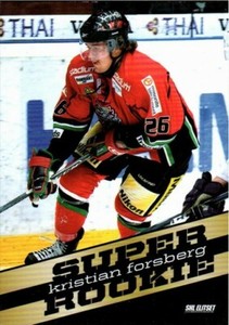 Kristian Forsberg 2010-11 Swedish SHL Elitset Super Rookie