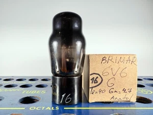 Brimar 6V6G Tested Like NOS Tube - Picture 1 of 9