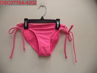 Novo sem etiquetas - Parte inferior feminina de biquíni Stain, Forever 21 rosa, tamanho P - Imagem 1 de 4