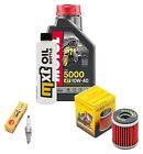 Service-Kit 1 L l Motul 10W-40 + lfilter Malossi + 1X Zndkerze Ngk Cpr9ea-9